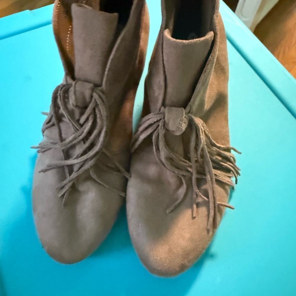 Dr. Scholl's Brown Ankle Boots with Soft Leather